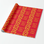Mac och Cheese Kid 1st Birthday Party Macaroni Presentpapper<br><div class="desc">Ost- och mac-färgade,  söta födelsedagspartiinbjudningar är perfekt för ett barn som kärlek makaroni nudles på sin första födelsedag firande! Anpassa texten för att göra den till en egen. Det moderna synsättet och känslan är det perfekt sättet att fira din lilla kärlek mac och ost på sin första födelsedag!</div>