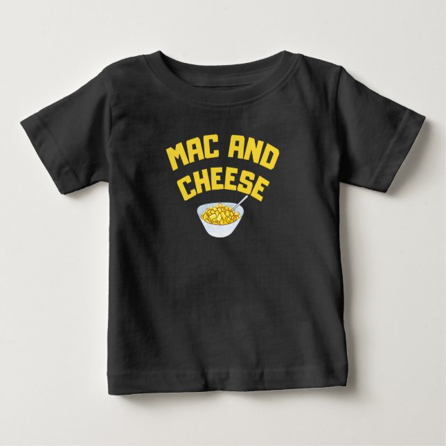 Mac och Cheese | Macaroni & Cheese T-Shirt (Framsida)