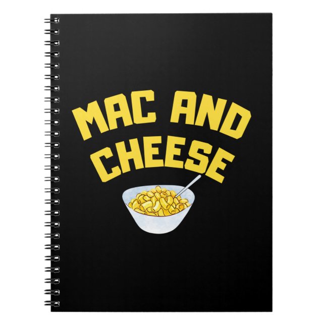 Mac och Cheese| Macaroni och ost Anteckningsbok (Framsidan)