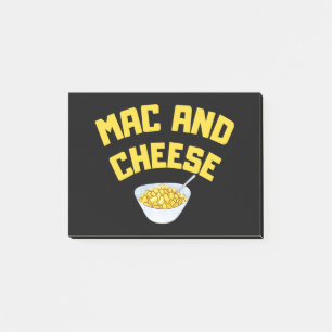 Mac och Cheese  Macaroni och ost Post-it Block