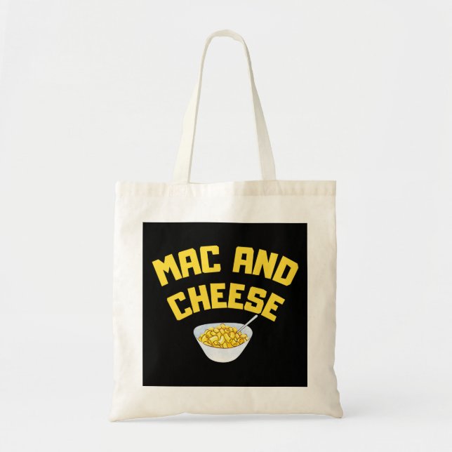 Mac och Cheese| Macaroni och ost Tygkasse (Framsidan)
