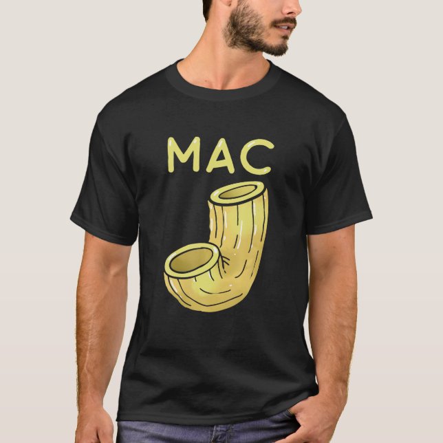 Mac och Cheese Par Family Matching Halloween T Shirt (Framsida)