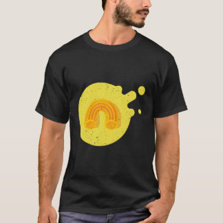 Mac och Cheese Splotch Macaroni T Shirt