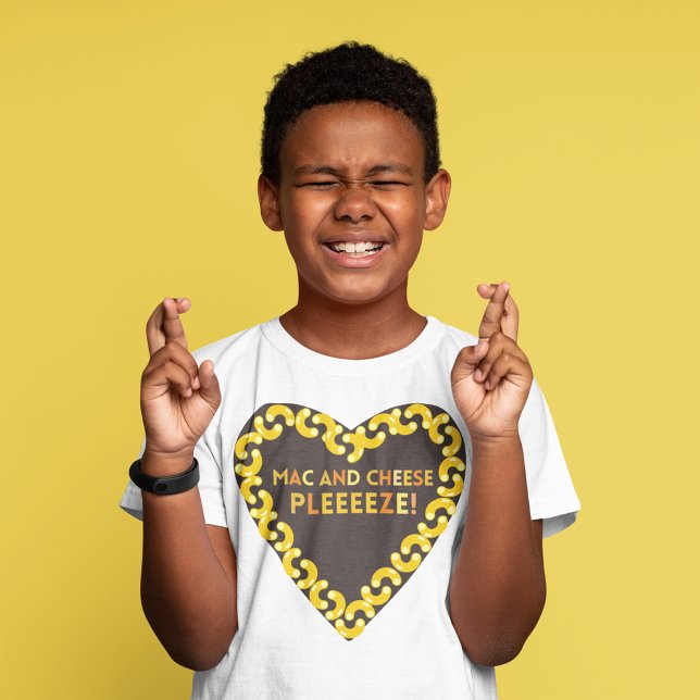 Mac och Cheese T Shirt (Kids love Mac n Cheese)