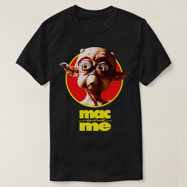 Mac och jag t shirt (Design framsida)