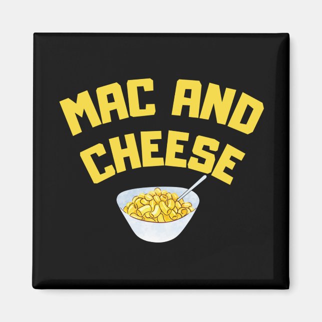 Mac Och Ost| Macaroni Och Ost Magnet (Framsidan)
