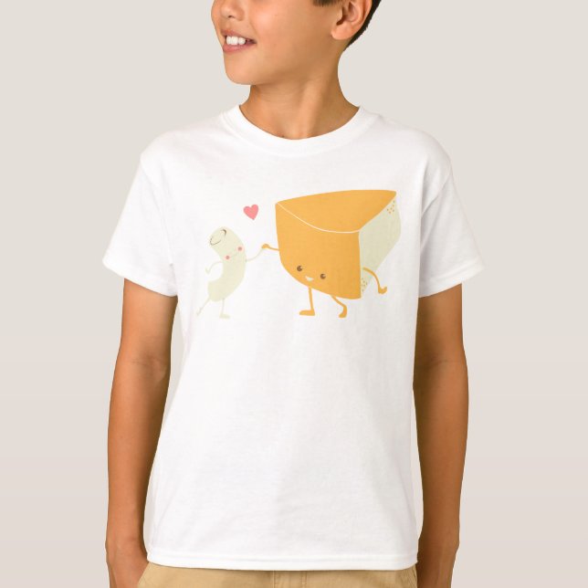 Mac- och ostför evigt! t shirt (Framsida)