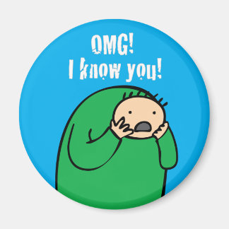 Mac OMG! Magnet (blå)