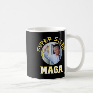 Mac pappa Trump Vance 2024 gör Fransk Fries Kaffemugg
