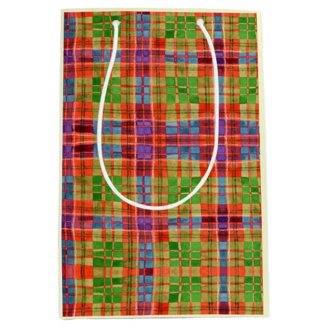 MAC RAE TARTAN Medium Gift-fack (Framsidan)