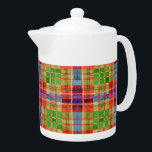 MAC RAE TARTAN Porcelain Tekanna<br><div class="desc">Utformningen på den här MAC RAE TARTAN-porslinfärgade tekannan är en ursprunglig vattenfärgsmålning, inspirerad av Mac Rae-Klan Tartan. * Matchningsprodukter finns i kategorin TARTAN PLAIDS i min butik. ** Om du vill överföra den här designen till en annan produkttyp, form eller storlek, kontrollera min butik först för att se om jag...</div>