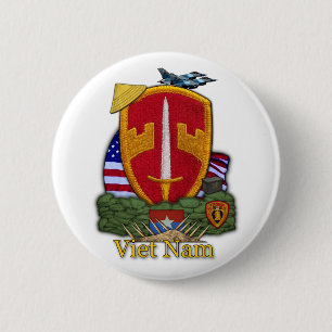 mac v sog militärrådgivare Vietnam krig Button Knapp