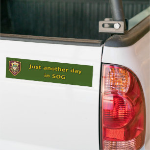 MAC V SOG Vietnam krig veterans patch Bumper Stick Bildekal