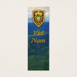mac v sog vietnam veteran patch-bokmärken litet visitkort