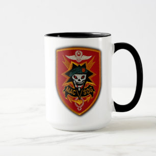 MAC V SOG Vietnams krig veteranplåster Mugg