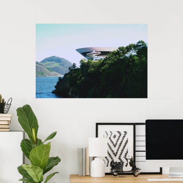 MAC vista lateral Poster (Hemmakontoret)