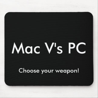 Mac-vs PC, väljer ditt vapen! Musmatta