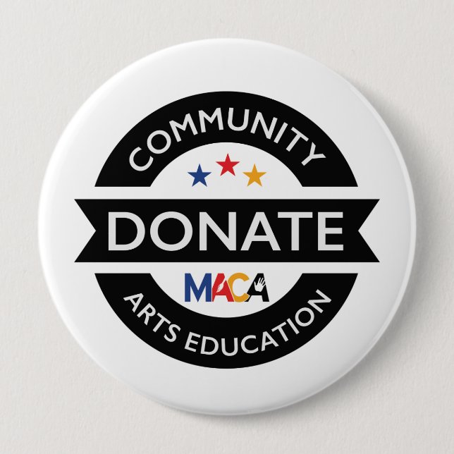 MACA Donate Community Arts Education Knapp (Framsida)