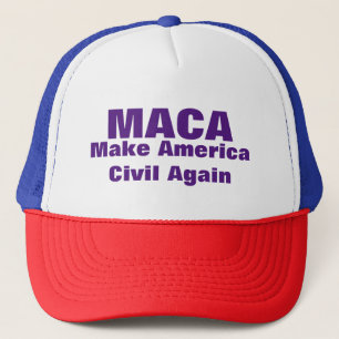 MACA gör amerikan borgerlig igen Keps