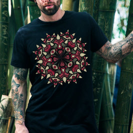 Macabre goth rosa Black horror Circus T Shirt