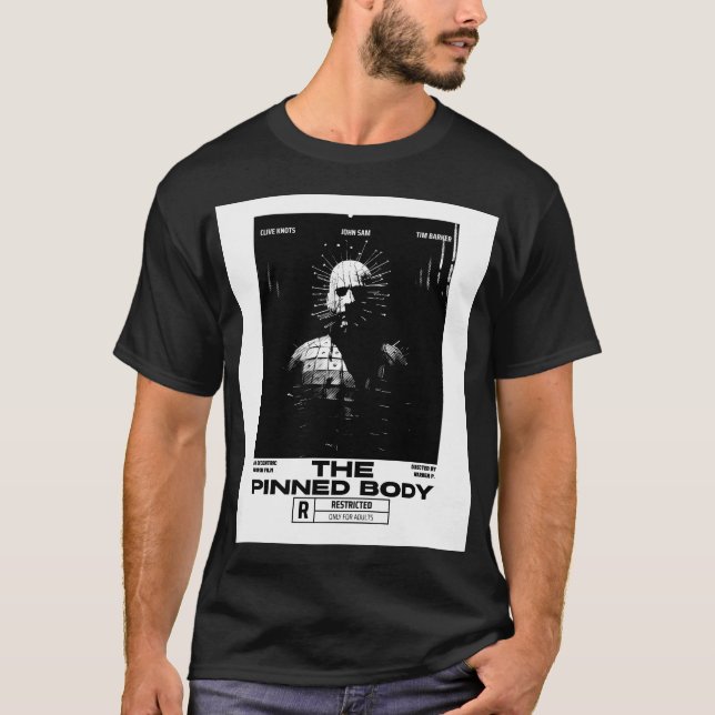 _Macabre_Pinned_Spooky_Design_ T Shirt (Framsida)