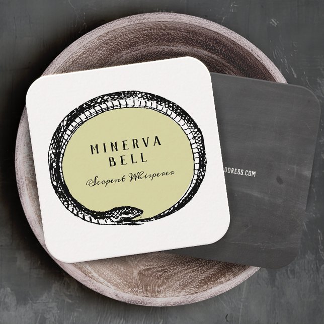 Macabre-server Fyrkantigt Visitkort (Skapare uppladdad)