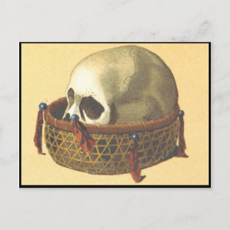 Macabre: Skull - Nya Guinea Vykort