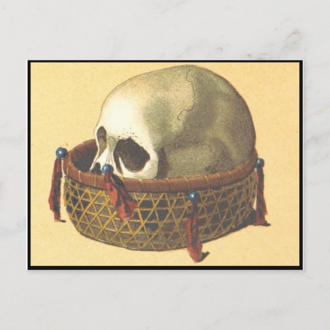Macabre: Skull - Nya Guinea Vykort (Framsida)
