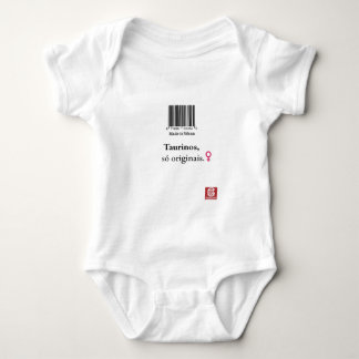 Macacão para bebês: taurinos "Made in Vênus" T-shirt