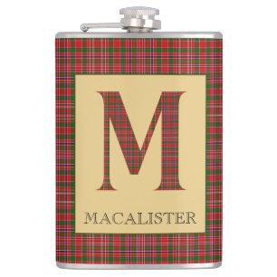 MacAlister Tartan Monogram M Fickplunta