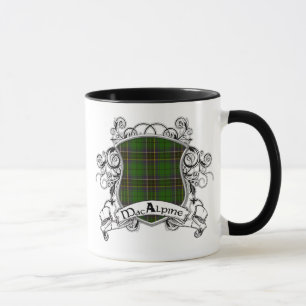 MacAlpine Tartan Shield Mugg