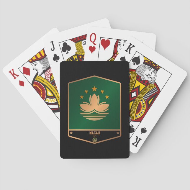 Macao Casinokort (Baksidan)