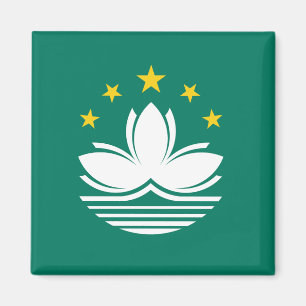 Macao flaggamagnet magnet