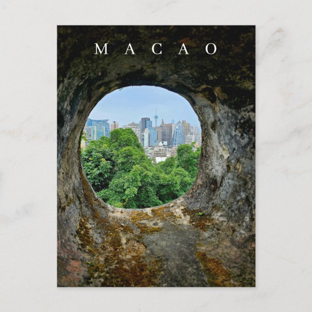 Macao-ramvyvyvyvyvykort Vykort (Framsida)