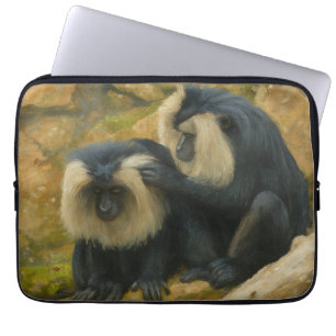 Macaque Bond - Grooming Ritual Laptop Fodral