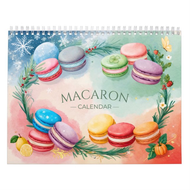 Macaron Calendar Kalender (Omslag)