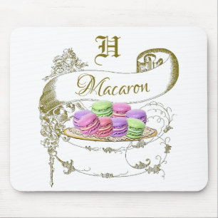 Macaron Fransk Inspired Mousepad Musmatta
