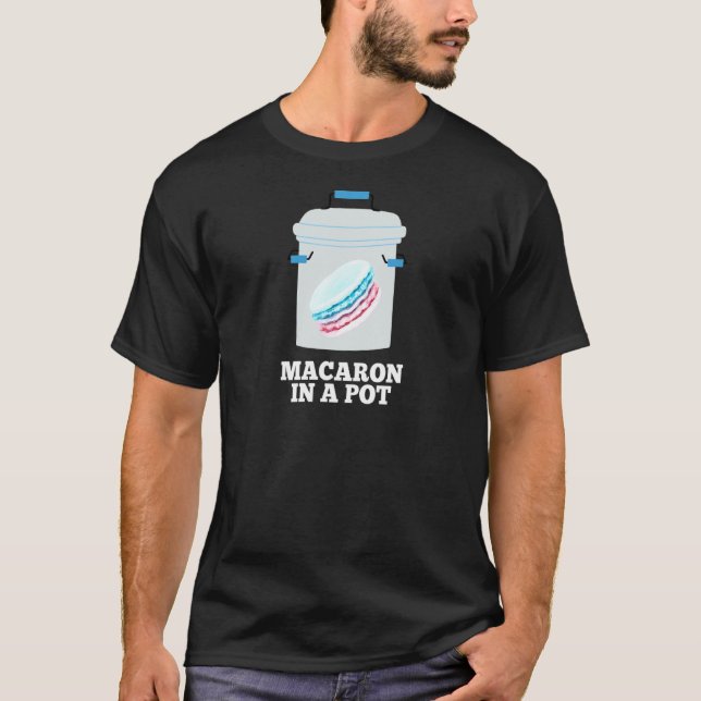 Macaron in a Pot Cookie Baker Sång Citat Chotto Ba T Shirt (Framsida)