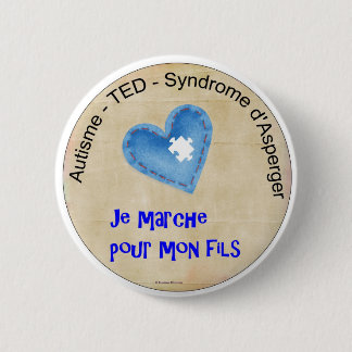 Macaron Je marche pour mon fils Knapp