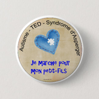 Macaron Je marche pour mon petit-fils Knapp