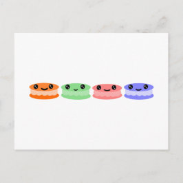 macaron Joy Vykort