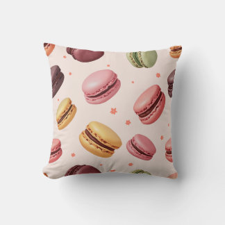 macaron mönster cushion kudde