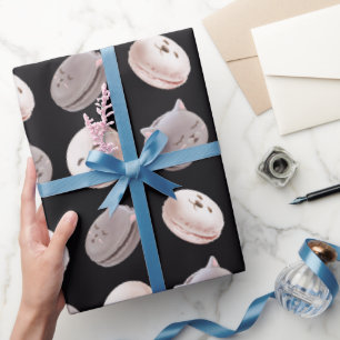 Macaron Mönster Presentpapper