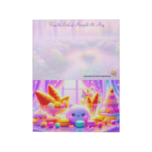 Macaron Notepad Anteckningsblock (Roterad)