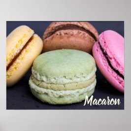 Macaron-pastor för söt tandtråd poster
