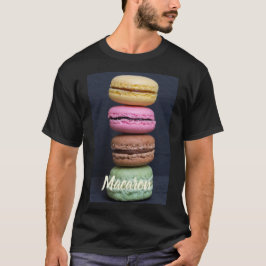 Macaron-pastor för söt tandtråd t shirt