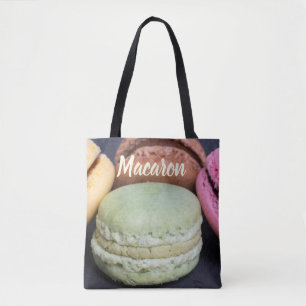 Macaron-pastor för söt tandtråd tygkasse