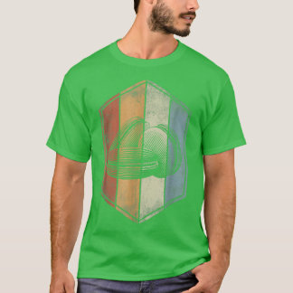 Macaron Retro Vintage Stil Macaron Älskare Baking  T Shirt