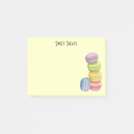 Macaron Sweet Treats Post-it Block