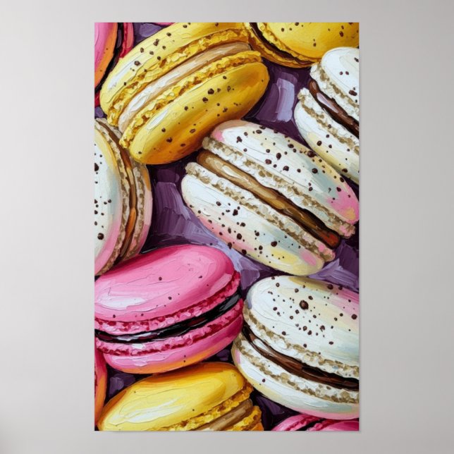 Macaron Wall Art Poster (Framsidan)